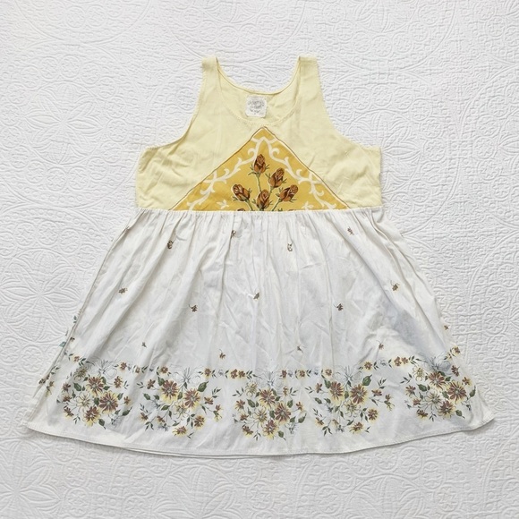 Dragonfly Dreams‎ Handmade Reclaimed Mini Dress Tunic - Picture 1 of 7
